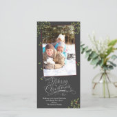 メリークリスマスホリー シーズンカード (スタンド正面)