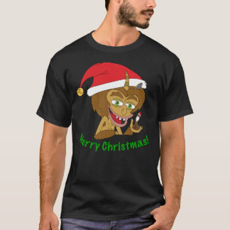 メリークリスマスホルモンモンモンスタービッグマウスClassi Tシャツ