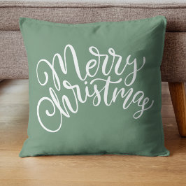 メリークリスマスホワイトフェスティバル装飾用クッション クッション