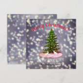 メリークリスマスホワイトブンニーズのトウヒ (正面/裏面)