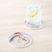 メリークリスマスホース コースター (側面)