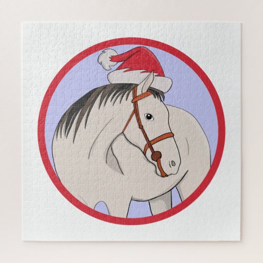 メリークリスマスホース ジグソーパズル (縦)
