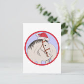 メリークリスマスホース ポストカード (スタンド正面)