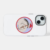 メリークリスマスホース iPhone 15ケース (裏面横)
