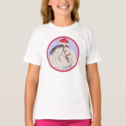 メリークリスマスホース Tシャツ (正面)