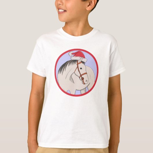 メリークリスマスホース Tシャツ (正面)