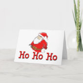 メリークリスマスホーホーホーおもしろいを シーズンカード (正面)