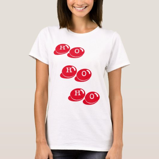 メリークリスマスホーホー Tシャツ (正面)