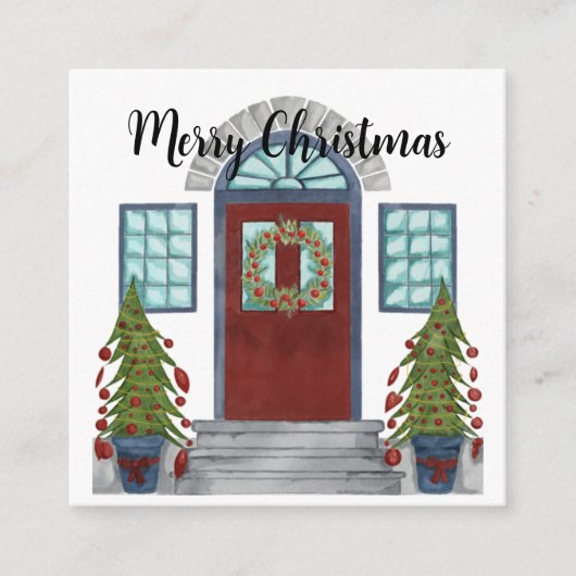 メリークリスマスホームエンクロージャカード エンクロージャーカード (正面)