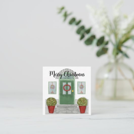 メリークリスマスホームエンクロージャカード エンクロージャーカード (スタンド正面)