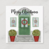 メリークリスマスホームエンクロージャカード エンクロージャーカード (正面)