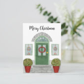 メリークリスマスホームポストカード ポストカード (スタンド正面)