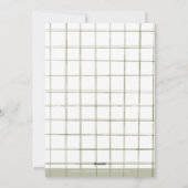 メリークリスマスボウベリーズパインブランチアーチ写真 シーズンカード (裏面)