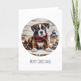 メリークリスマスボクサーパピー シーズンカード