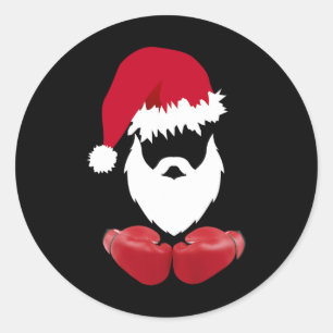 メリークリスマスボクシングユニ ラウンドシール