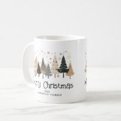 メリークリスマスボホ コーヒーマグカップ (正面左)