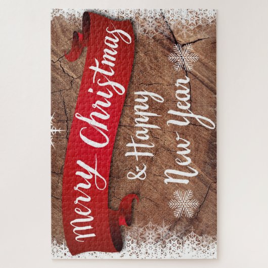 メリークリスマスボールパズル ジグソーパズル (縦)