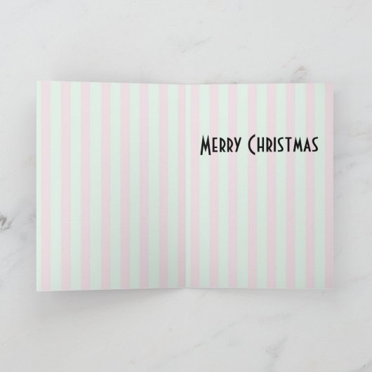 メリークリスマスポエムカード シーズンカード (内部)