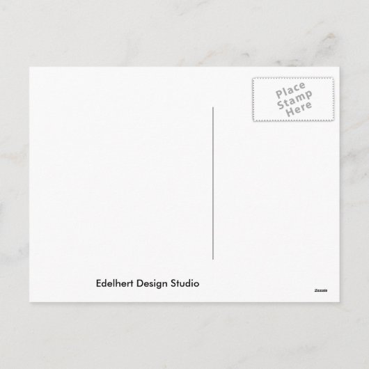 メリークリスマスポストカードグリーン シーズンポストカード (裏面)