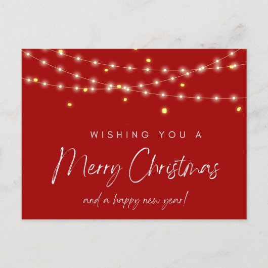 メリークリスマスポストカード シーズンポストカード (正面)