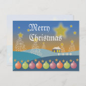 メリークリスマスポストカード シーズンポストカード (正面/裏面)