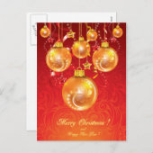 メリークリスマスポストカード シーズンポストカード (正面/裏面)