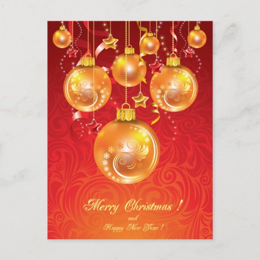 メリークリスマスポストカード シーズンポストカード (正面)