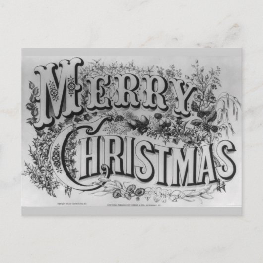 メリークリスマスポストカード シーズンポストカード (正面)