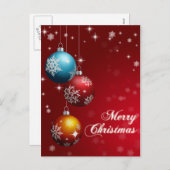 メリークリスマスポストカード シーズンポストカード (正面/裏面)