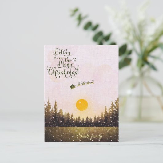 メリークリスマスポストカード シーズンポストカード (スタンド正面)