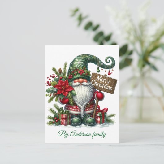 メリークリスマスポストカード シーズンポストカード (スタンド正面)