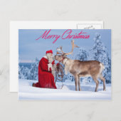 メリークリスマスポストカード シーズンポストカード (正面/裏面)