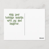 メリークリスマスポストカード ポストカード (裏面)