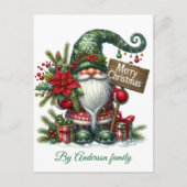 メリークリスマスポストカード ポストカード (正面)