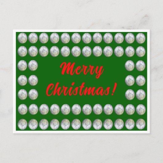 メリークリスマスポストカード ポストカード (正面)