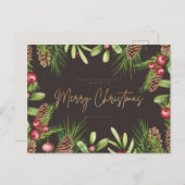 メリークリスマスポストカード ポストカード (正面/裏面)