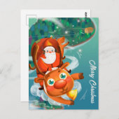 メリークリスマスポストカード ポストカード (正面/裏面)