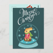 メリークリスマスポストカード ポストカード (正面/裏面)