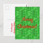 メリークリスマスポストカード ポストカード (正面/裏面)