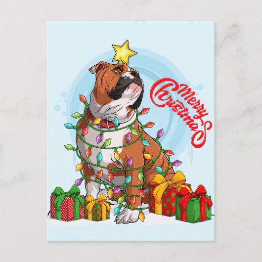 メリークリスマスポストカード ポストカード (正面)