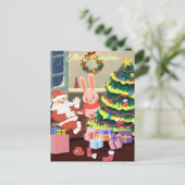 メリークリスマスポストカード ポストカード (スタンド正面)