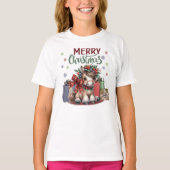 メリークリスマスポニー Tシャツ (正面)