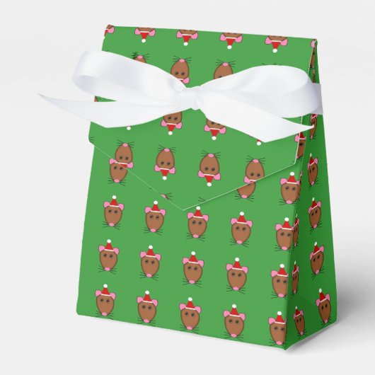 メリークリスマスマウスのお願い箱 フェイバーボックス (正面サイド)