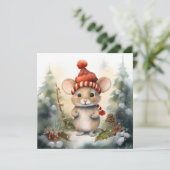 メリークリスマスマウスのグリーティングカード シーズンカード (スタンド正面)