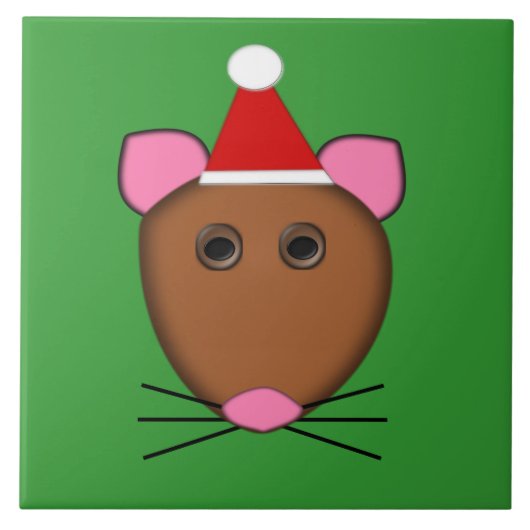 メリークリスマスマウスタイル タイル (正面)