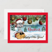 メリークリスマスマウス シーズンポストカード (正面/裏面)