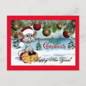 メリークリスマスマウス シーズンポストカード (正面)