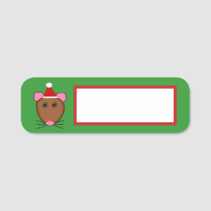 メリークリスマスマウス 名札