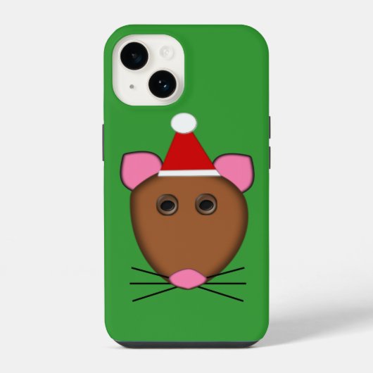 メリークリスマスマウス iPhoneケース (裏面)