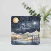 メリークリスマスマウンテンスカイスターファミリー名 カード (スタンド正面)